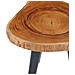 Lusso Casadino -  Tavolino Da Salotto 40x45 Cm In Massello Di Teak - Foto miniatura 4