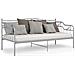 Lusso Casadino -  Telaio Divano Letto Grigio In Metallo 90x200 Cm - Foto miniatura 3