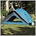 Tenda da Campeggio per 1 Persona Blu Impermeabile - Foto miniatura 3