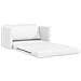 Divano Letto a Pavimento 2-in-1 Bianco 124x71x78 cm Pelle Artificiale - Foto miniatura 5