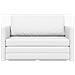 Divano Letto a Pavimento 2-in-1 Bianco 124x71x78 cm Pelle Artificiale - Foto miniatura 6