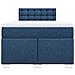 Giroletto a Molle con Materasso Blu 120x190 cm in Tessuto - Foto miniatura 6