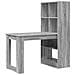 Scrivania Grigio Sonoma 122 x 67 x 145 cm Legno multistrato - Foto miniatura 1