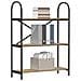 Libreria rovere artigianale 80 x 30 x 109 cm Legno multistrato - Foto miniatura 3
