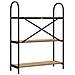 Libreria rovere artigianale 80 x 30 x 109 cm Legno multistrato - Foto miniatura 7