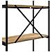 Libreria rovere artigianale 80 x 30 x 109 cm Legno multistrato - Foto miniatura 9