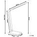 Lampada Da Scrivania A Led Pictor Con Dimmer Bianco - Foto miniatura 4