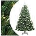 Albero di Natale Artificiale con Rami Pieghevoli Verde 210 cm - Foto miniatura 1