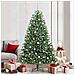 Albero di Natale Artificiale con Rami Pieghevoli Verde 210 cm - Foto miniatura 2