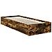 Letto con Contenitore Rovere fumé 75 x 190 cm Legno multistrato - Foto miniatura 6