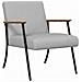 poltrona Grigio Nuvola 59 x 75 x 78 cm Tessuto - Foto miniatura 1