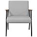 poltrona Grigio Nuvola 59 x 75 x 78 cm Tessuto - Foto miniatura 4