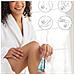 Rasoio Elettrico 3-in-1 Blu - Groomer Multifunzione Ricaricabile Senza Fili - Foto miniatura 2