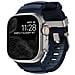 Bracciale Sportivo Impermeabile Da 49 Mm Per Apple Watch Modello Rocky Point, Blu - Foto miniatura 2
