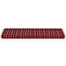 Tappetini per scale autoadesivi 15 pcs Rosso 65 x 21 x 4 cm - Foto miniatura 5