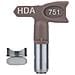 Ugello Di Spruzzatura Hda+ 751 - Larghezza 35cm | Compatibile Con Graco, Titan, Wagner | Metallo Nichelato, Resistente Alla Corrosione - Foto miniatura 4