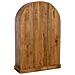 Armadio In Legno Marrone E Bianco Con 2 Ante, 112x41x181h Cm - Foto miniatura 4