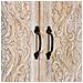 Armadio In Legno Marrone E Bianco Con 2 Ante, 112x41x181h Cm - Foto miniatura 6