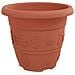 Vasi per Piante 24 pcs Rosso Mattone Ø 26 x 21.5 cm Plastica - Foto miniatura 6
