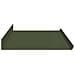 Scaffale da parete 2 pcs Verde oliva 100 x 18 x 2,5 cm - Foto miniatura 6