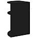 Tavolino Nero 39,7 x 39,7 x 60 cm Legno multistrato - Foto miniatura 7