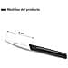 38235 - Coltello da pelatura Master, acciaio inossidabile, lama affusolata - Foto miniatura 2