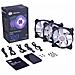 Kit MasterFan Pro 120 Air Flow RGB 3 in 1 con RGB LED Controller - Foto miniatura 1
