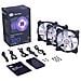 Kit MasterFan Pro 120 Air Flow RGB 3 in 1 con RGB LED Controller - Foto miniatura 11