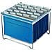 Supporto Cartelle Sospese Metallo 30/40 Cartelle 33-36 Cm Argento - Foto miniatura 1