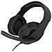 CUFFIA GAMING ATLANTIS P003-H310 con micr. -pad. auricolari 40mm-connett: 1x3.5"mm, adatt. 2x3.5"mm-comp. PC / NB / PS4 (incl. Antivirus)  - Foto miniatura 2