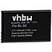Li-ion Batteria 1000mah (3.7v) Per Cellulari E Smartphone Wintec Wbt-202, Bluetooth Gps Receiver Sostituisce Bl-5c. - Foto miniatura 2