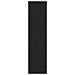 Armadio con Cassetti Nero 50x50x200 cm in Legno Multistrato - Foto miniatura 5