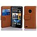 Cadorabo Custodia Compatibile Con Htc Desire 300 In Marrone Cioccolata - Coperchio Protettivo In Ecopelle Testurizzata E Tasca Per Carte Di Credito - Foto miniatura 1