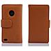 Cadorabo Custodia Compatibile Con Htc Desire 300 In Marrone Cioccolata - Coperchio Protettivo In Ecopelle Testurizzata E Tasca Per Carte Di Credito - Foto miniatura 2
