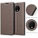 Custodia Compatibile Con Oneplus 7t In Bruno Caffè - Coperchio Protettiva Con Chiusura Magnetica, Funzione Stand E Tasca Per Le Carte - Foto miniatura 5