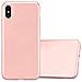 Cadorabo Custodia Compatibile Con Apple Iphone Xs Max In Oro Rosa Metallico - Coperchio Protettivo In Silicone Tpu Flessibile - Foto miniatura 1