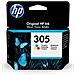Cartuccia D'inchiostro 305 Compatibile con HP DeskJet 2700, 2730, 4100, 4134 HP ENVY 6010, 6020, 6022, 6030, 6032, 6420, 6422, 6430, 6432 Colore Ciano / Magenta / Giallo - Foto miniatura 1