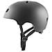 Unisexadult Meta Solido Colori Casco Mezzo Shell Raso Nero Xxs Xs - Foto miniatura 3