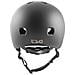 Unisexadult Meta Solido Colori Casco Mezzo Shell Raso Nero Xxs Xs - Foto miniatura 4