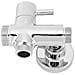 Parete Deviatore G1 2 Parete Rotonda Adattatore Bagno Doccia In Ottone Rame Con Accessori Base Di 3-way Doccia Splitter Per Bagno Cucina - Foto miniatura 1