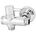 Parete Deviatore G1 2 Parete Rotonda Adattatore Bagno Doccia In Ottone Rame Con Accessori Base Di 3-way Doccia Splitter Per Bagno Cucina - Foto miniatura 3