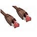 S-STP / PIMF Cat. 6 30.0m 30m Marrone cavo di rete - Foto miniatura 1
