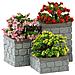 Set 3 Fioriere Lemax Decorazione Natale Multicolore - Foto miniatura 3