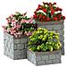 Set 3 Fioriere Lemax Decorazione Natale Multicolore - Foto miniatura 2