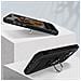 Cover Iphone 14 Pro Anti-urto Ibrida Anello Sostegno Funzione Supporto Nera - Foto miniatura 4