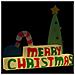 Decorazione Gonfiabile Merry Christmas Con Led 197 Cm - Foto miniatura 1