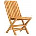 Sedie Da Giardino Pieghevoli 2pz 47x47x89cm Legno Massello Teak - Foto miniatura 7