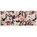 Tappeto Cucina Antiscivolo Stampa Digitale Emozioni Fantasie Floreali Varie 58x240 Romantica - Foto miniatura 1