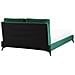 Letto Velluto Melle 140 X 200 Cm Verde Smeraldo - Foto miniatura 7