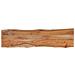 Piano Tavolo 140x40x2,5 Cm Rettangolare Legno Acacia Bordi Vivi - Foto miniatura 3